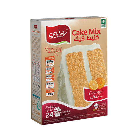 Cake Mix - Orange